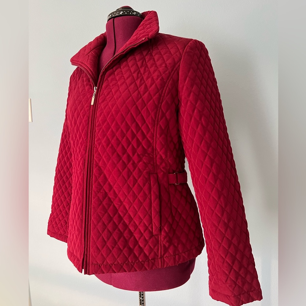 Knitted Jacket - Rainproof Material - image 2